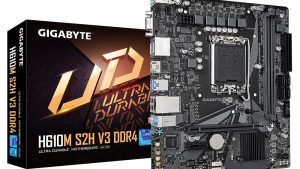 Mainboard|GIGABYTE|Intel H610|LGA1700|Micro-ATX|Memory DDR4|Memory slots 2|1xPCI-Express 3.0 1x|1xPCI-Express 4.0 16x|1xM.2|1x15pin D-sub|1xHDMI|2xDisplayPort|4xUSB 2.0|2xUSB 3.2|1xPS/2|1xRJ45|3xAudio port|H610MS2HV3DDR4