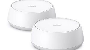 Wireless Router|TP-LINK|Wireless Router|2-pack|5000 Mbps|Mesh|Wi-Fi 7|2x2.5GbE|LAN  WAN ports 2|Number of antennas 4|DECOBE25(2-PACK)