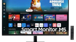 LCD Monitor|SAMSUNG|27"|TV Monitor/Smart|Panel VA|1920x1080|16:9|60Hz|Matte|4 ms|Speakers|Tilt|Colour Black|LS27DM500EUXDU