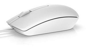 MOUSE USB OPTICAL MS116/WHITE 570-AAIP DELL