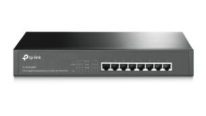 Switch|TP-LINK|Desktop/pedestal|Rack|PoE+ ports 8|TL-SG1008MP