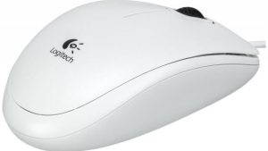 MOUSE USB OPTICAL B100/WHITE OEM 910-003360 LOGITECH