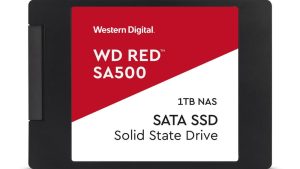 SSD|WESTERN DIGITAL|Red SA500|1TB|SATA 3.0|Write speed 530 MBytes/sec|Read speed 560 MBytes/sec|2,5"|TBW 600 TB|MTBF 2000000 hours|WDS100T1R0A