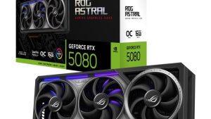 Graphics Card|ASUS|NVIDIA GeForce RTX 5080|16 GB|GDDR7|256 bit|PCIE 5.0 16x|Triple slot Fansink|2xHDMI|3xDisplayPort|ASTRAL-RTX5080-O16G-GAM