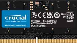 NB MEMORY 16GB DDR5-5600 SO/CT16G56C46S5 CRUCIAL