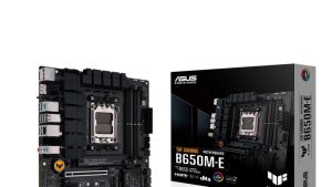 Mainboard|ASUS|AMD B650|SAM5|Micro-ATX|Memory DDR5|Memory slots 4|2xPCI-Express 4.0 1x|1xPCI-Express 4.0 16x|2xM.2|1xHDMI|2xDisplayPort|4xUSB 2.0|2xUSB 3.2|2xUSB-C|1xRJ45|3xAudio port|TUFGAMINGB650M-E
