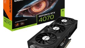 Graphics Card|GIGABYTE|NVIDIA GeForce RTX 4070|12 GB|GDDR6X|192 bit|PCIE 4.0 16x|Dual Slot Fansink|1xHDMI|3xDisplayPort|GV-N4070WF3OC-12GD