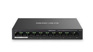 Switch|MERCUSYS|Desktop/pedestal|10x10Base-T / 100Base-TX|PoE+ ports 8|MS110P