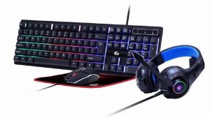 KEYBOARD USB GAMING KIT ENG/GHOST GGS-UMGL4-02 GEMBIRD