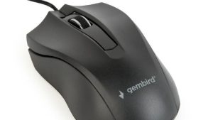 MOUSE USB OPTICAL/BLACK MUS-3B-01 GEMBIRD