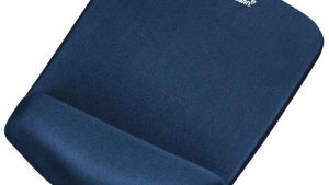 MOUSE PAD PLUSHTOUCH/BLUE 9287302 FELLOWES