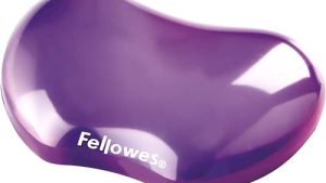 MOUSE PAD WRIST SUPPORT/PURPLE 91477-72 FELLOWES
