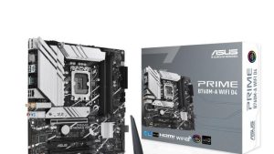 Mainboard|ASUS|Intel B760 Express|LGA1700|Micro-ATX|Memory DDR4|Memory slots 4|3xPCI-Express 4.0 16x|2xM.2|2xHDMI|1xDisplayPort|4xUSB 2.0|2xUSB 3.2|1xPS/2|1xRJ45|3xAudio port|PRIMEB760M-AWIFID4