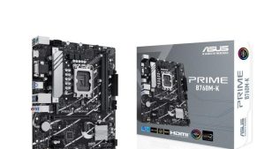 Mainboard|ASUS|Intel B760 Express|LGA1700|Micro-ATX|Memory DDR5|Memory slots 2|2xPCI-Express 4.0 1x|1xPCI-Express 4.0 16x|2xM.2|1x15pin D-sub|1xHDMI|2xUSB 2.0|4xUSB 3.2|1xPS/2|1xRJ45|3xAudio port|PRIMEB760M-K