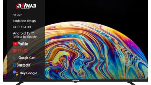 TV Set|DAHUA|50"|4K/Smart|3840x2160|Wireless LAN|Bluetooth|Android TV|Black|DHI-LTV50-SD400