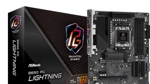 Mainboard|ASROCK|AMD B650|SAM5|ATX|Memory DDR5|Memory slots 4|2xPCI-Express 4.0 1x|2xPCI-Express 4.0 16x|3xM.2|1xHDMI|1xAudio-In|1xAudio-Out|1xMicrophone|4xUSB 2.0|7xUSB 3.2|2xUSB-C|1xRJ45|B650PGLIGHTNING
