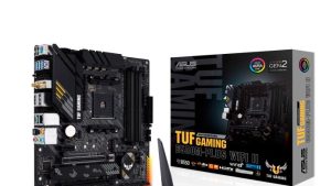 Mainboard|ASUS|AMD B550|SAM4|MicroATX|Memory DDR4|Memory slots 4|1xPCI-Express 3.0 1x|1xPCI-Express 3.0 16x|1xPCI-Express 4.0 16x|2xM.2|1xHDMI|1xDisplayPort|2xUSB 2.0|5xUSB 3.2|1xUSB type C|1xPS/2|1xOptical S/PDIF|1xRJ45|5xAudio port|TUFGAMB550MPLUSWIFIII