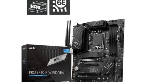 Mainboard|MSI|Intel B760 Express|LGA1700|ATX|Memory DDR4|Memory slots 4|5xPCI-Express 5.0 16x|2xM.2|1xHDMI|1xDisplayPort|4xUSB 2.0|2xUSB 3.2|1xUSB-C|1xPS/2|1xOptical S/PDIF|1xRJ45|5xAudio port|PROB760-PWIFIDDR4