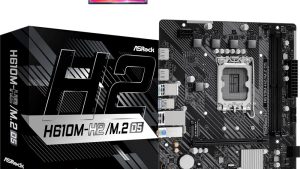 Mainboard|ASROCK|Intel H610|LGA1700|Micro-ATX|Memory DDR5|Memory slots 2|1xPCI-Express 3.0 1x|1xPCI-Express 4.0 16x|1xM.2|2xHDMI|4xUSB 2.0|2xUSB 3.2|1xPS/2|1xRJ45|3xAudio port|H610M-H2/M.2D5