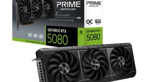 Graphics Card|ASUS|NVIDIA GeForce RTX 5080|16 GB|GDDR7|256 bit|PCIE 5.0 16x|1xHDMI|3xDisplayPort|PRIME-RTX5080-O16G