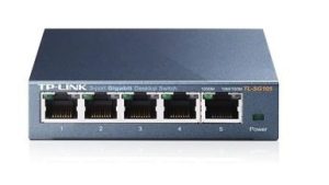 Switch|TP-LINK|5x10Base-T / 100Base-TX / 1000Base-T|TL-SG105