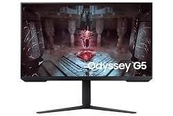 LCD Monitor|SAMSUNG|Odyssey G5 G51C|27"|Gaming|Panel VA|2560x1440|16:9|165Hz|1 ms|Swivel|Pivot|Height adjustable|Tilt|Colour Black|LS27CG510EUXEN