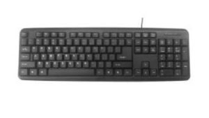 KEYBOARD STANDART USB ENG/BLACK KB-U-103 GEMBIRD