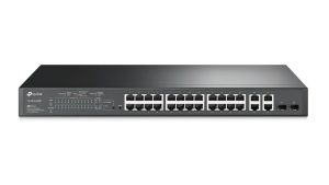 Switch|TP-LINK|SL2428P|Rack|PoE+ ports 24|250 Watts|SL2428P
