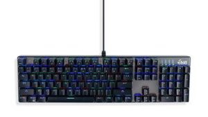 KEYBOARD GS101 BLACK/SILVER/MRGS101-UK MEDIARANGE