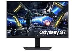 LCD Monitor|SAMSUNG|Odyssey G7|27"|Gaming|Panel IPS|3840x2160|16:9|144Hz|1 ms|Speakers|Swivel|Pivot|Height adjustable|Tilt|Colour Black|LS27DG702EUXDU