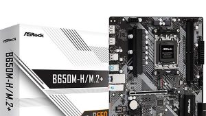 Mainboard|ASROCK|AMD B650|SAM5|Micro-ATX|Memory DDR5|Memory slots 2|1xPCI-E|2xPCI-Express 4.0 1x|1xPCI-Express 4.0 16x|1xM.2|1xHDMI|1xDisplayPort|1xAudio-In|1xAudio-Out|1xMicrophone|2xUSB 2.0|3xUSB 3.2|1xUSB-C|1xRJ45|B650M-H/M.2+
