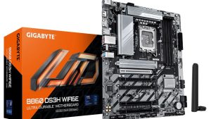 Mainboard|GIGABYTE|Intel B860 Express|LGA1851|ATX|Memory DDR5|5xPCI-Express 16x|2xM.2|1xHDMI|1xDisplayPort|1xAudio-In|1xAudio-Out|1xMicrophone|1xUSB 2.0|1xUSB 3.2|1xUSB-C|1xPS/2|1xRJ45|B860DS3HWIFI6E1.0