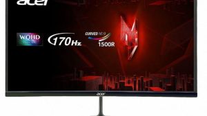 LCD Monitor|ACER|Gaming|Panel VA|2560x1440|16:9|1 ms|Speakers|Colour Black|UM.HE0EE.202