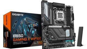 Mainboard|GIGABYTE|AMD B850|SAM5|ATX|Memory DDR5|Memory slots 4|2xPCI-Express 3.0 1x|3xM.2|1xHDMI|1xDisplayPort|5xUSB 2.0|3xUSB 3.2 type B|2xUSB 3.2|2xUSB-C|1xPS/2|1xOptical S/PDIF|1xRJ45|B850GAMINGXWIFI6E