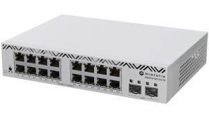 Switch|MIKROTIK|16x10Base-T / 100Base-TX / 1000Base-T|CSS318-16G-2S+IN