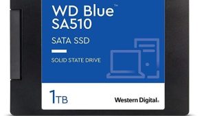 SSD|WESTERN DIGITAL|Blue SA510|1TB|SATA 3.0|Write speed 510 MBytes/sec|Read speed 560 MBytes/sec|2,5"|TBW 400 TB|MTBF 1750000 hours|WDS100T3B0A