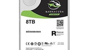 HDD|SEAGATE|Barracuda|8TB|SATA 3.0|256 MB|5400 rpm|Discs/Heads 4/8|3,5"|ST8000DM004