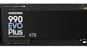 SSD|SAMSUNG|990 EVO Plus|4TB|M.2|PCIe Gen5|NVMe|TLC|Write speed 6300 MBytes/sec|Read speed 7250 MBytes/sec|2.38mm|TBW 2400 TB|MZ-V9S4T0BW