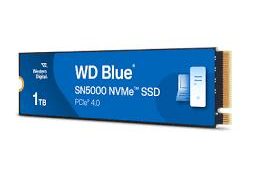 SSD|WESTERN DIGITAL|Blue SN5000|1TB|M.2|PCIe Gen4|NVMe|Write speed 4900 MBytes/sec|Read speed 5150 MBytes/sec|2.38mm|TBW 600 TB|WDS100T4B0E
