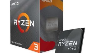 CPU|AMD|Desktop|Ryzen 3 PRO|4300G|3800 MHz|Cores 4|4MB|Socket SAM4|65 Watts|GPU Radeon|BOX|100-100000144BOX
