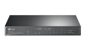Switch|TP-LINK|Desktop/pedestal|9x10Base-T / 100Base-TX / 1000Base-T|1x10/100/1000BASE-T/SFP combo|PoE+ ports 8|123 Watts|TL-SG1210MPE