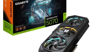 Graphics Card|GIGABYTE|NVIDIA GeForce RTX 5070|12 GB|GDDR7|192 bit|PCIE 5.0 16x|GPU 2625 MHz|Triple slot Fansink|1xHDMI|3xDisplayPort|GV-N5070GAMINGOC-12GD