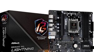 Mainboard|ASROCK|AMD B650|SAM5|Micro-ATX|Memory DDR5|Memory slots 4|1xPCI-Express 3.0 16x|1xPCI-Express 4.0 16x|3xM.2|1xHDMI|1xDisplayPort|4xUSB 2.0|3xUSB 3.2|1xUSB-C|1xRJ45|3xAudio port|B650MPGLIGHTNING