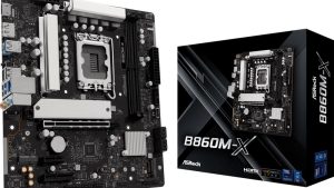 Mainboard|ASROCK|Intel B860 Express|LGA1851|Micro-ATX|Memory DDR5|Memory slots 2|1xPCI-Express 4.0 1x|1xPCI-Express 4.0 4x	|1xPCI-Express 4.0 16x|1xM.2|1xHDMI|1xDisplayPort|1xAudio-In|1xAudio-Out|1xMicrophone|2xUSB 2.0|3xUSB 3.2|1xUSB-C|1xRJ45|B860M-X