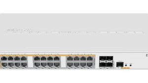 Switch|MIKROTIK|Type L3|Rack|24x10Base-T / 100Base-TX / 1000Base-T|4xSFP+|1xRJ45|CRS328-24P-4S+RM