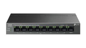 Switch|TP-LINK|LS109P|Desktop/pedestal|9x10Base-T / 100Base-TX|PoE+ ports 8|LS109P