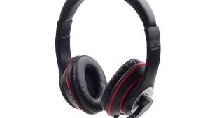 HEADSET STEREO BLACK/MHS-03-BKRD GEMBIRD
