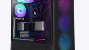 Case|NZXT|H5 FLOW RGB 2024|MidiTower|Case product features Transparent panel|Not included|ATX|EATX|MicroATX|MiniITX|Colour Black|CC-H52FB-R1