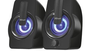 Speaker|TRUST|Gemi RGB|P.M.P.O. 12 Watts|1xAudio-In|Black|22948