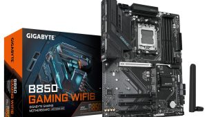 Mainboard|GIGABYTE|AMD B850|SAM5|ATX|Memory DDR5|Memory slots 4|4xPCI-Express 16x|3xM.2|1xHDMI|1xDisplayPort|1xAudio-In|1xAudio-Out|1xMicrophone|4xUSB 2.0|4xUSB 3.2|1xUSB-C|1xPS/2|1xRJ45|B850GAMINGWF6